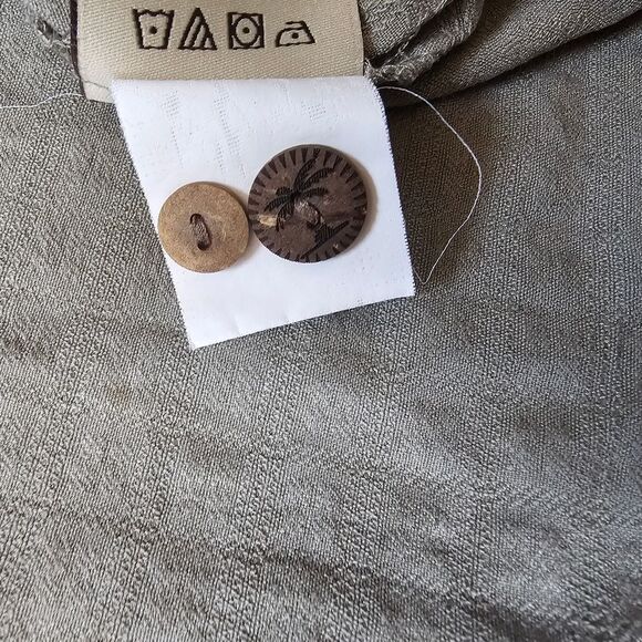 Jamaica Jaxx 100% Silk Casual Button Front Shirt Sz L Tropical Coastal Resort - Picture 12 of 16